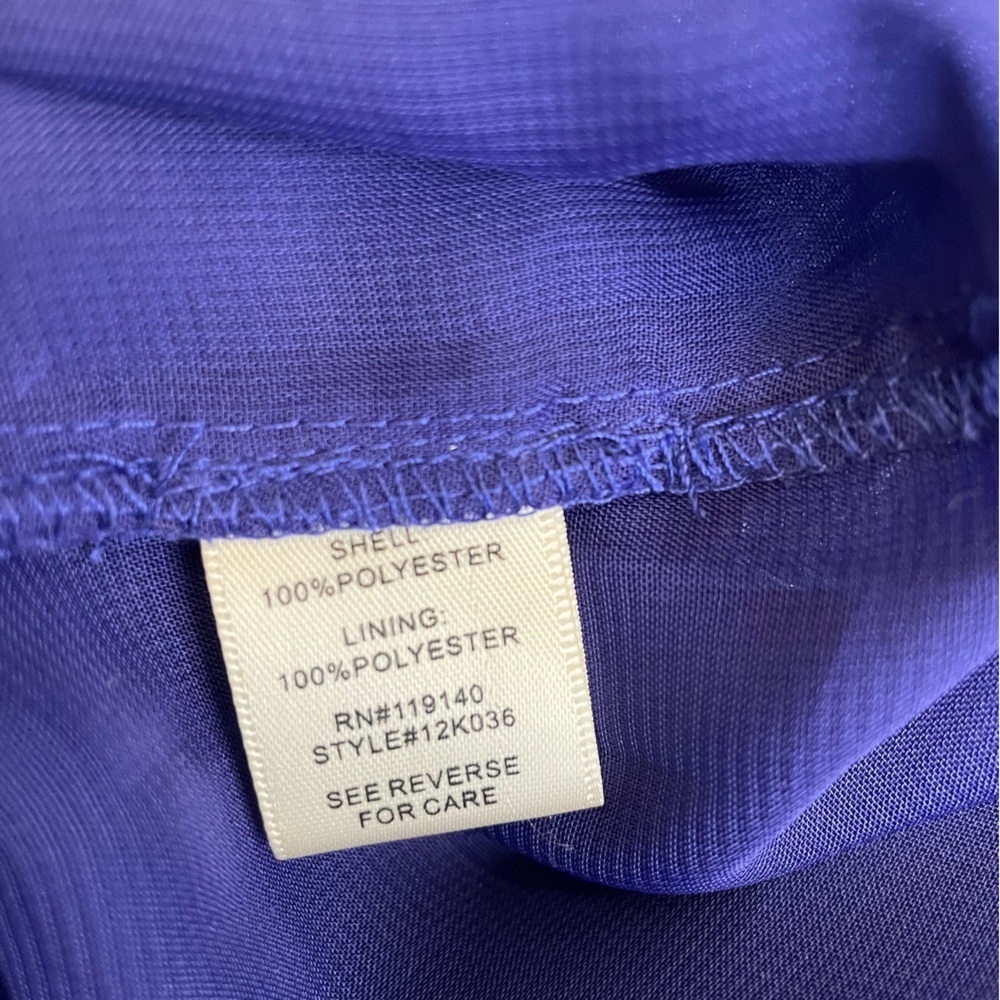 Double Zero Blue Athens Tunic Wrap Dress Size Small - Picture 4 of 7